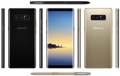 Galaxy Note 8とGalaxy S8+を比較